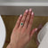 Diana 1.18ct 8x6mm Oval Cut Chatham Emerald & Lab Diamond 18k Yellow Gold Halo Engagement Ring Lily Arkwright 