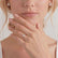 MACY - Marquise Lab Diamond 18k Rose Gold Petite Solitaire