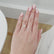 LULU - Cushion Lab Diamond 18k Yellow Gold Petite Solitaire