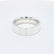 - Flat Court Profile Satin Polish Wedding Ring 18k Yellow Gold