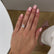 Paris 2.00ct Elongated Cushion Cut D Colour Lab Diamond 950 Platinum Hidden Halo Ring Lily Arkwrig