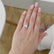 COMET - Toi Et Moi Lab Diamond Emerald & Pear Cut Ring 18k Rose Gold