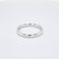 - Oval Profile Plain Wedding Ring 9k White Gold