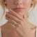 REGENT - Emerald Lab Diamond Platinum Solitaire
