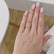EVERDEEN - Oval Champagne Sapphire 950 Platinum Trilogy Ring