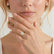 ROSA - Oval Lab Diamond 18k Rose Gold Halo