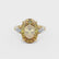 CARMELLA - Oval Fancy Yellow Lab Diamond Trilogy Engagement Ring Inspired by Carmen Montero Mundt