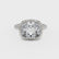 ZELLA - Elongated Cushion Lab Diamond East West Button Back Engagement Ring Inspired by Zendaya