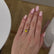 Coco Oval Cut Yellow Sapphire 2.72ct 9X7mm 950 platinum engagement ring Lily Arkwright