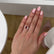 LEANORA - Round Ruby 18k Yellow Gold Trilogy