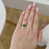 SERENITY - Lab Grown Emerald 18k Rose Gold Solitaire