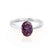 ISABELLA - Oval Alexandrite 950 Platinum Solitaire Ring Engagement Ring Lily Arkwright