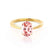 ISABELLA - Oval Champagne Sapphire 18k Yellow Gold Solitaire Ring Engagement Ring Lily Arkwright