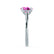 ISABELLA - Oval Pink Sapphire 18k White Gold Solitaire Ring Engagement Ring Lily Arkwright