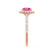 VIOLETTE - Cushion Pink Sapphire & Diamond 18k Rose Gold Petite Halo Ring Engagement Ring Lily Arkwright