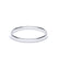 Women's Plain Wedding Band Oval Profile Platinum Wedding Bands Lily Arkwright