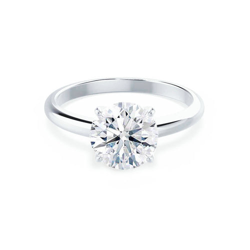 GRACE - Ready to Ship 1.50ct Round Lab Diamond Platinum Solitaire