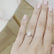 ISABELLA - Oval Moissanite 18k Rose Gold Solitaire Ring