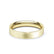 Satin Polish Wedding Band Flat Court Profile 18k Yellow Gold Wedding Bands Lily Arkwright