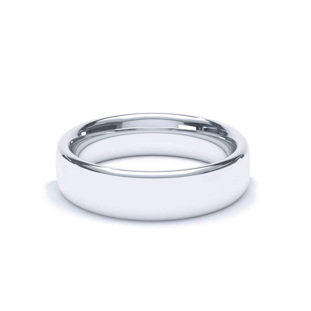 Classic white gold sale wedding bands