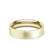 Satin Polish Wedding Band Flat Court Profile 18k Yellow Gold Wedding Bands Lily Arkwright