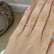 AURELIA - Round 18k Rose Gold Pavé Eternity Band