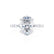 ALLURE - Oval Lab Diamond Platinum Scatter Ring Engagement Ring Lily Arkwright