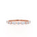 ALLURE LOVE-  18k Rose Gold Scatter Eternity Ring Engagement Ring Lily Arkwright