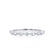 ALLURE LOVE-  18k White Gold Scatter Eternity Ring Engagement Ring Lily Arkwright