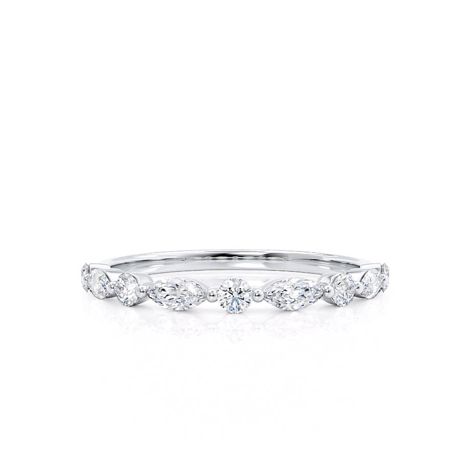 ALLURE LOVE- Platinum Scatter Eternity Ring | Lily Arkwright Diamond Rings