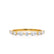 ALLURE LOVE-  18k Yellow Gold Scatter Eternity Ring Engagement Ring Lily Arkwright