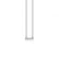 Amal - Lab Diamond Bar Necklace 18k White Gold Pendant Lily Arkwright