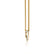 ARMELLE - Heart Lab Diamond Necklace 18k Yellow Gold Pendant Lily Arkwright