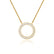CHARLEY - Circle of Life Necklace 18k Yellow Gold Pendant Lily Arkwright