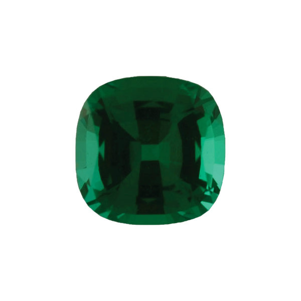 CUSHION CUT - Chatham Lab Grown Emerald Loose Gem Loose Gems Charles & Colvard