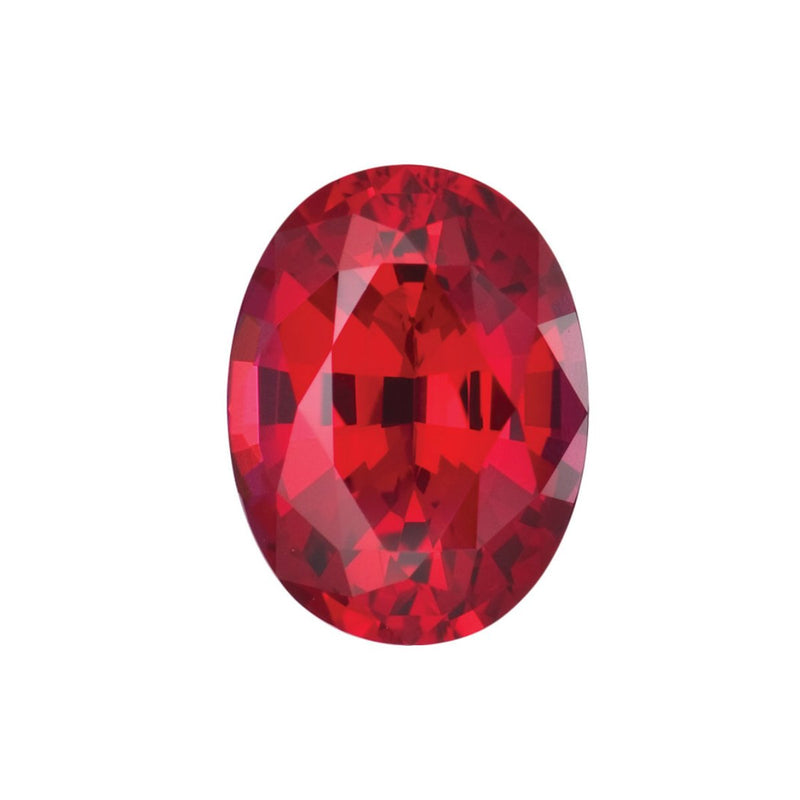 3x3mm Chatham Lab-Grown Heart Shaped Ruby, Weighs .13-.15 Ct