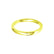 Plain Wedding Band Centre Cushion Profile 18k Yellow Gold Wedding Bands Lily Arkwright