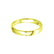 Plain Wedding Band Centre Cushion Profile 18k Yellow Gold Wedding Bands Lily Arkwright