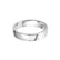 Plain Wedding Band Centre Cushion Profile 18k White Gold Wedding Bands Lily Arkwright