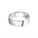 Plain Wedding Band Centre Cushion Profile Platinum Wedding Bands Lily Arkwright