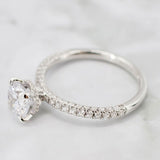 TRIPLE PAVE DIAMOND BAND - Upgrade 1.85mm Band Width Lily Arkwright