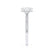 COCO - Oval Lab Diamond 18k White Gold Petite Hidden Halo Triple Pavé Shoulder Set Engagement Ring Lily Arkwright