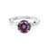 EDEN - Alexandrite & Diamond 950 Platinum Vine Solitaire Engagement Ring Lily Arkwright