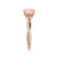 EDEN - Chatham® Round Champagne True Sapphire & Diamond 18k Rose Gold Vine Ring Engagement Ring Lily Arkwright