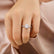 ESME - Radiant Moissanite & Diamond 950 Platinum Halo Ring Rings Engagement Ring Lily Arkwright