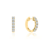 FAITH - Statement Set Lab Diamond Earrings 18k Yellow Gold Earrings Lily Arkwright
