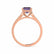 FLORENCE - Chatham® Alexandrite 18k Rose Gold Solitaire Ring Lily Arkwright
