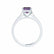 FLORENCE - Chatham® Alexandrite 950 Platinum Solitaire Ring Lily Arkwright