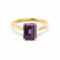 FLORENCE - Chatham® Alexandrite 18k Yellow Gold Solitaire Ring Lily Arkwright