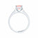 FLORENCE - Chatham® Champagne True Sapphire 18k White Gold Solitaire Ring Lily Arkwright